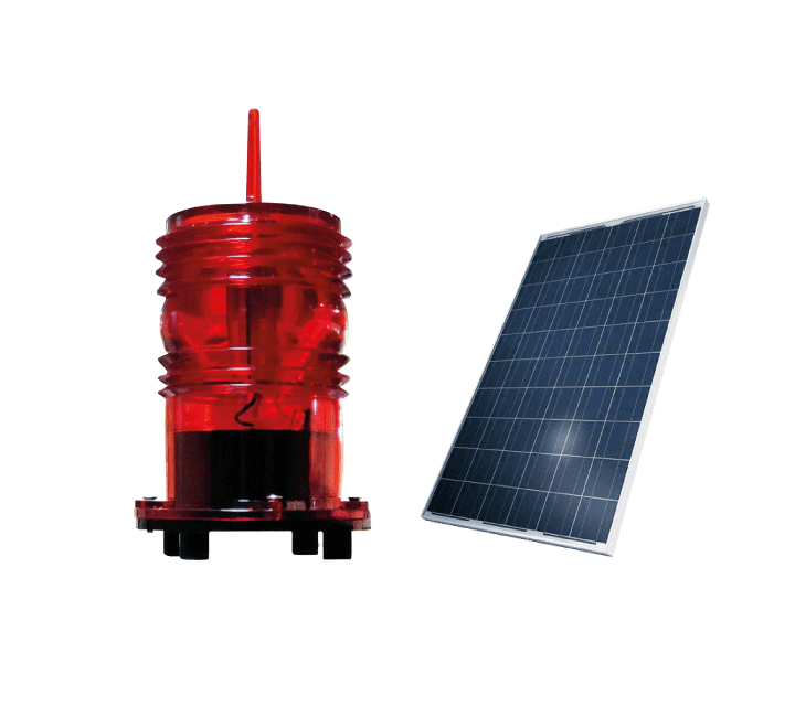 Obstruction Light DC Solar Panel