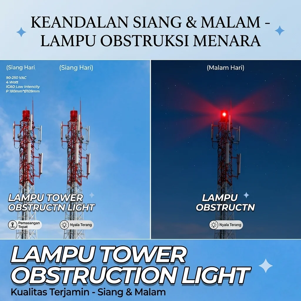 Lampu Tower OBL 4W SAFELIGHT