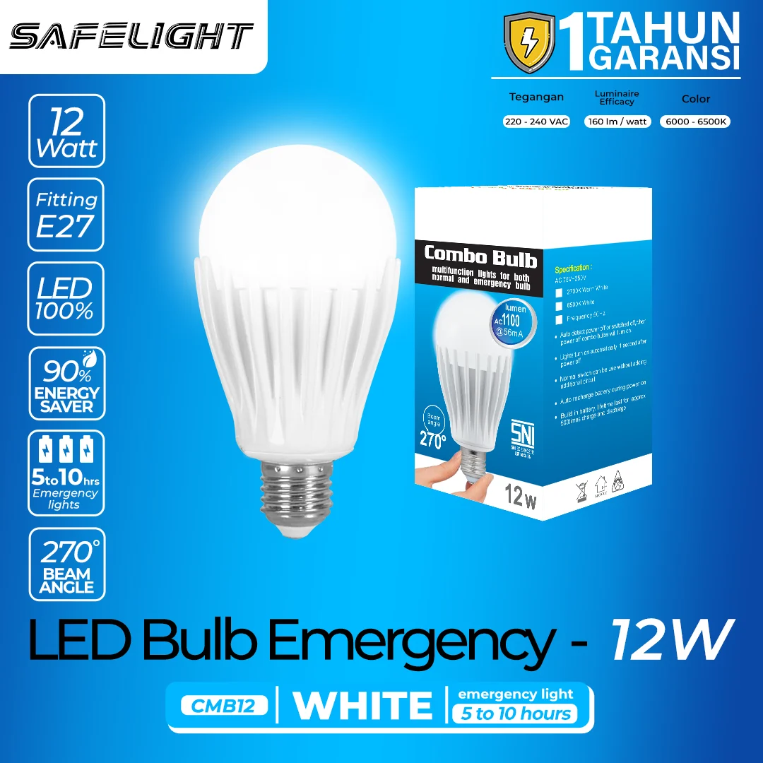 LED Bulb Emergency – Safelight - Gambar 2